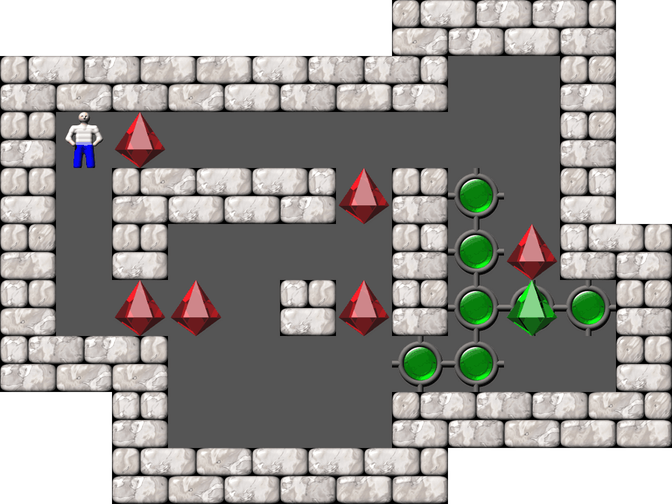 Sokoban Serg Belyaev 5 level 95